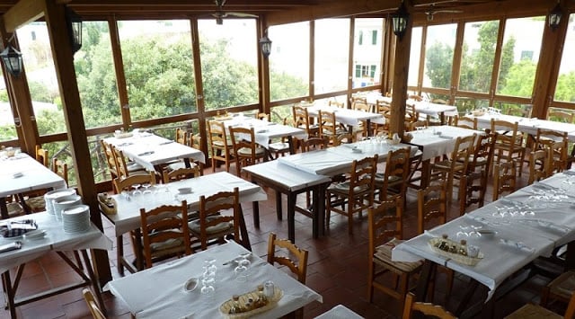 Restaurante Es Molí d'es Racó em Menorca