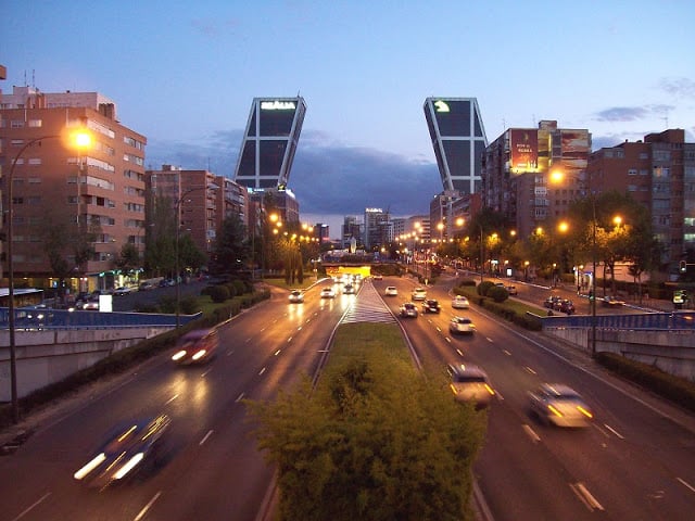 Bairro Castellana em Madri