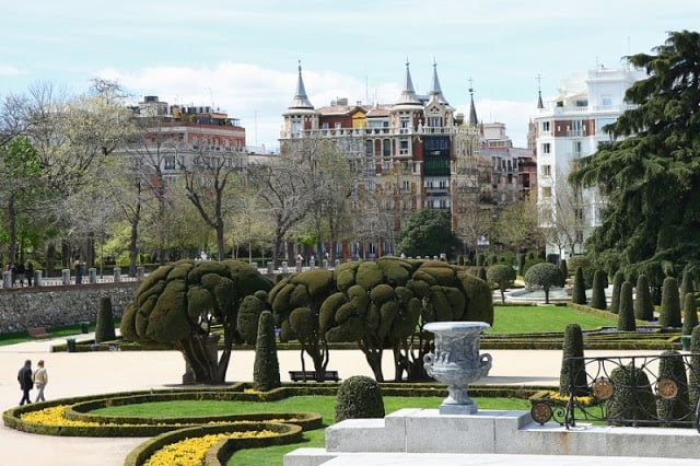 Bairro Retiro em Madri