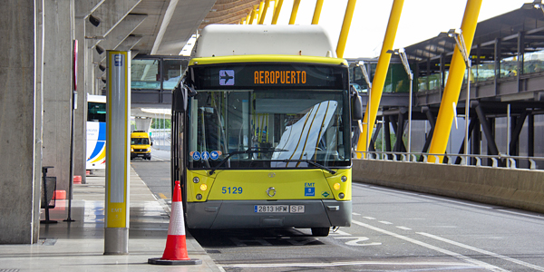 Ônibus aeroporto de Madri