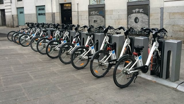 Bicicletas em Madri - BiciMAD