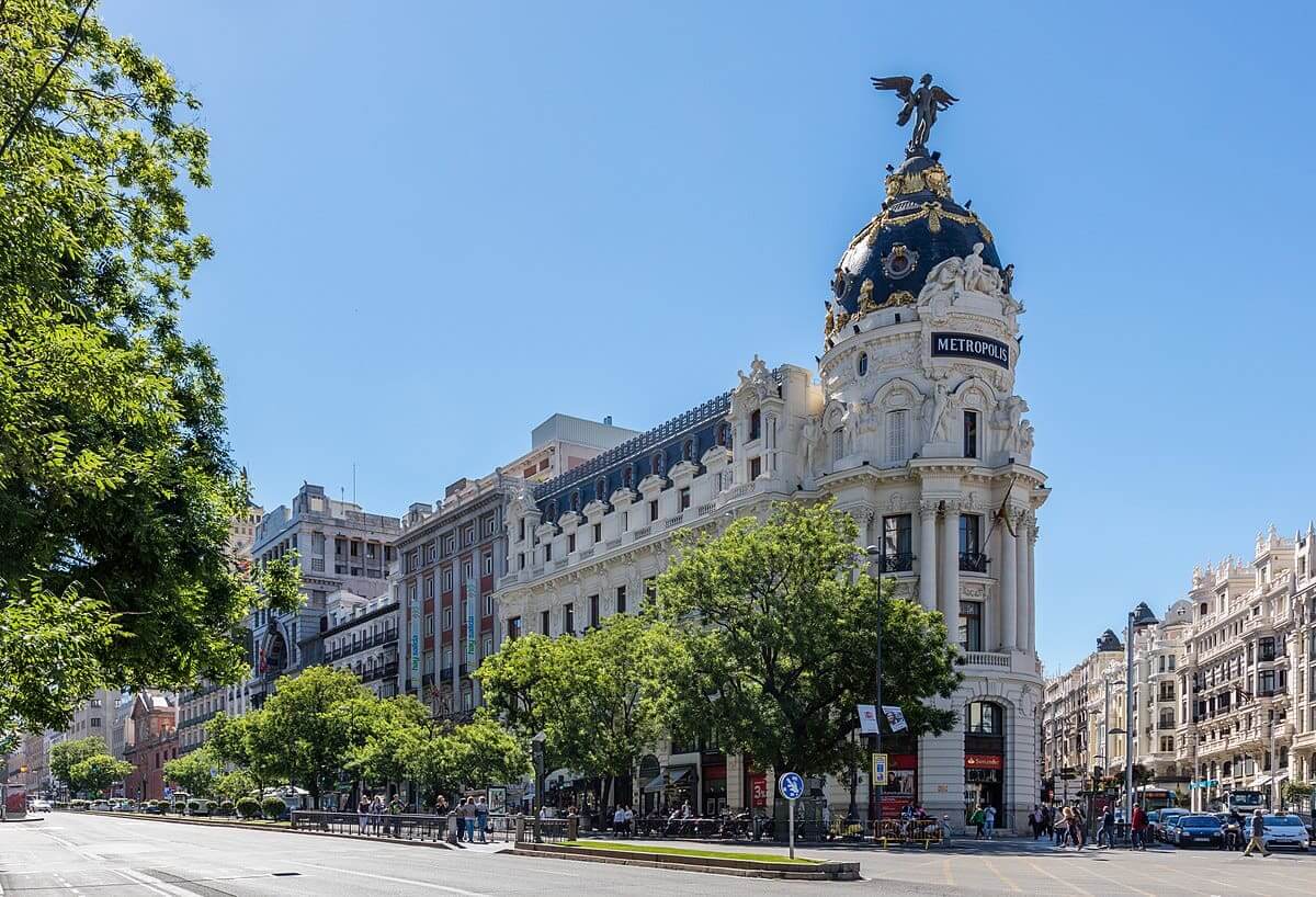 Edifício Metrópolis na Gran Via - Madri