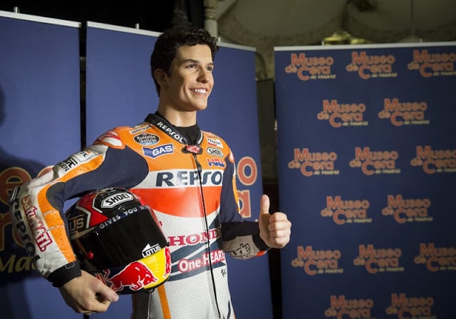 Piloto espanhol Marc Márquez - Museu de Cera