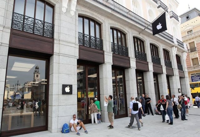 Lojas Apple em Madri - Puerta del Sol