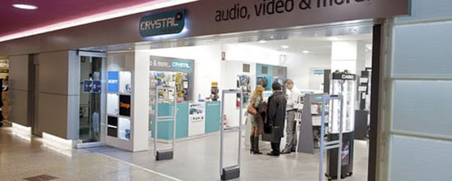 Loja de eletrônicos Crystal Media Shop 