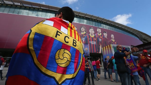 Jogo do Barça no Camp Nou