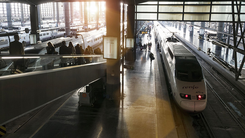 Estação de trem de Madri