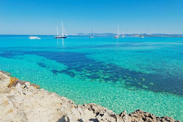 Praia de Ses Illetes em Formentera