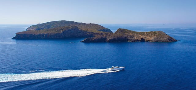 Ilha de Tagomago em Ibiza