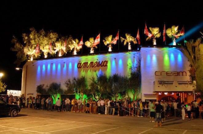Festa Cream na Balada Amnesia em Ibiza