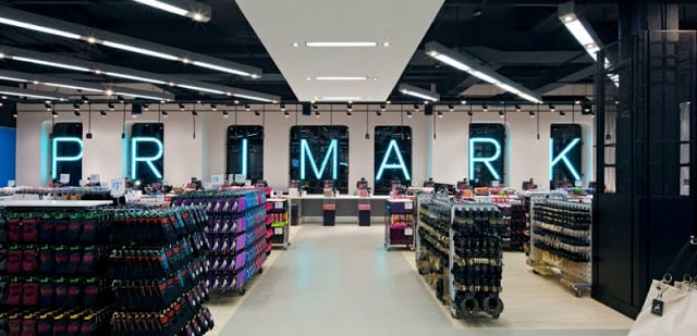 Lojas Primark em Barcelona