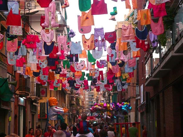 Festa Major de Sants em Barcelona