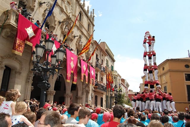 Festa de Mercé em Barcelona