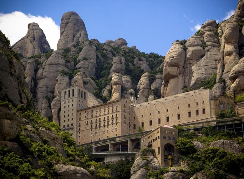 Cidade de Montserrat na Espanha