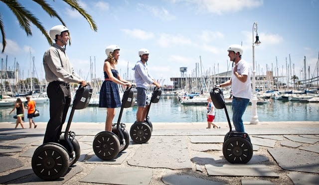 Andar de Segway em Barcelona