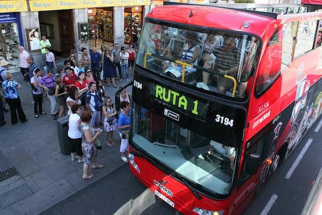 Ônibus Hop On Hop Off em Madri - Ruta 1