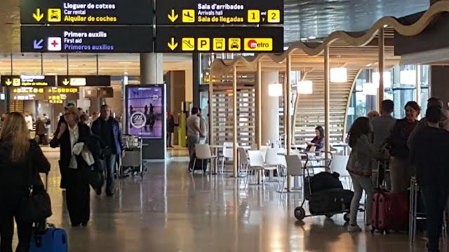 Aeroporto de Valência - interior