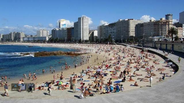 Hospedagem na região da Riazor ou Orzan em La Coruña