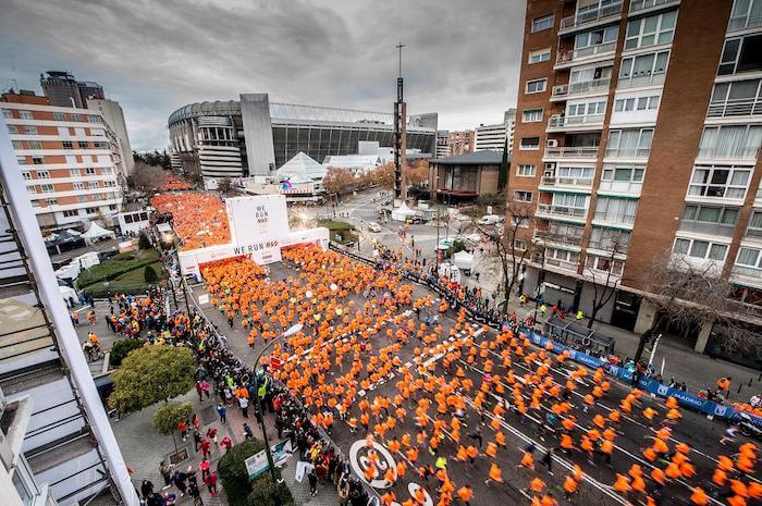 Corrida de San Silvestre em Madri