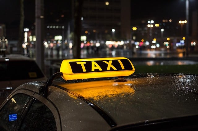 Taxi em Barcelona