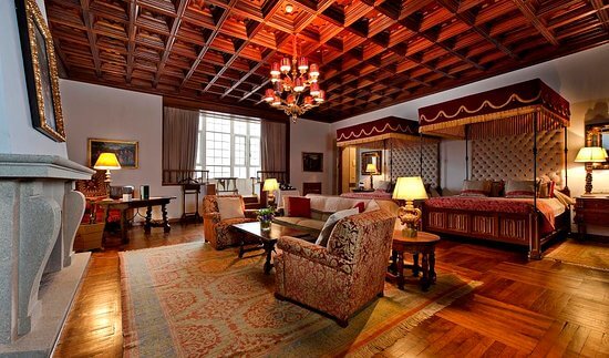 Quarto do Hotel Parador em Santiago de Compostela