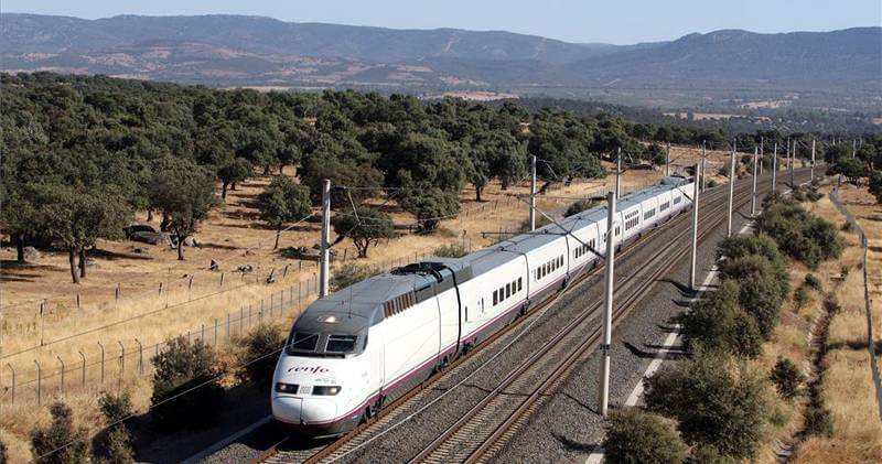 Trem em Córdoba