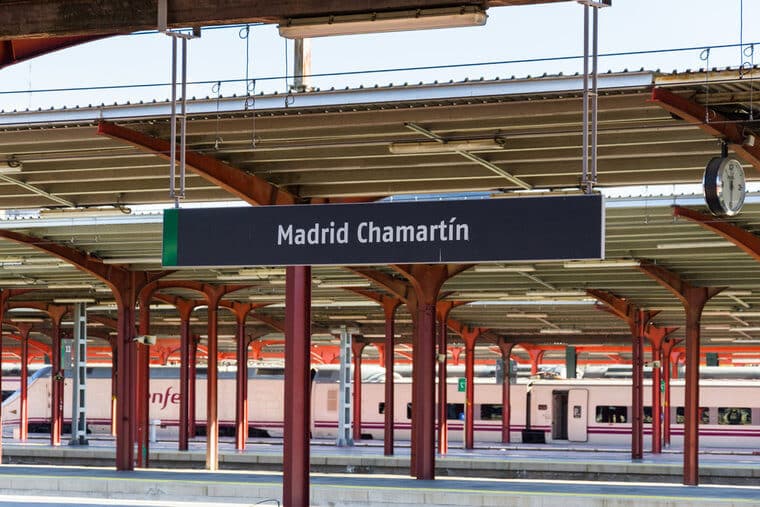 Estação de trem Madrid Chamartín