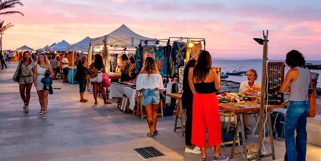 Mercado Es Pujols em Formentera