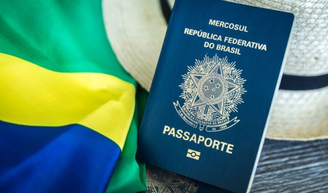 Passaporte brasileiro para viajar