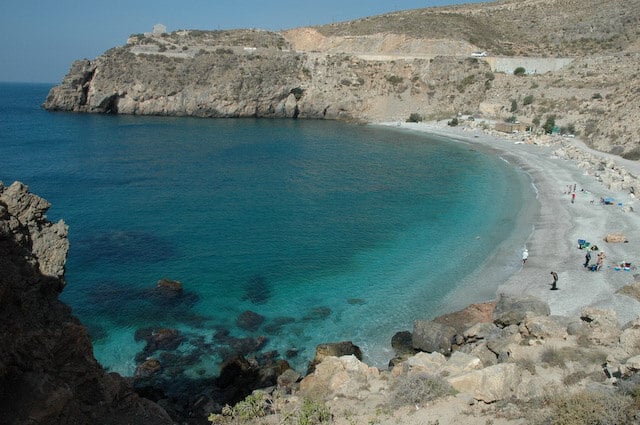 Praia Calahonda na província de Granada