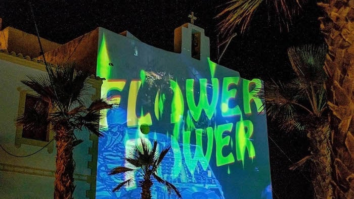 Festa Flower Power em Formentera