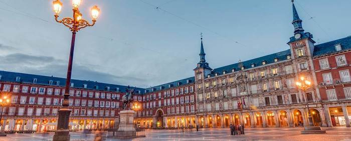 Plaza Mayor em Madri - centro