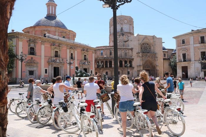 Passeio de bicicleta por Valência