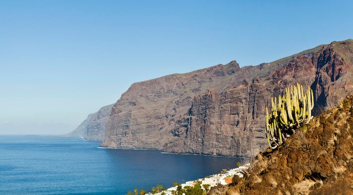 Los Gigantes em Tenerife