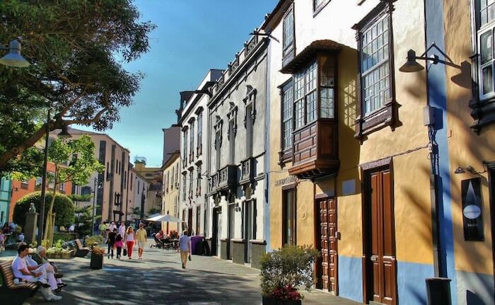 La Laguna em Tenerife Norte