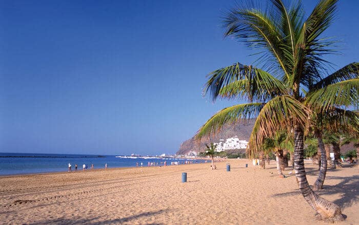 Praias de Tenerife - Las Teresitas