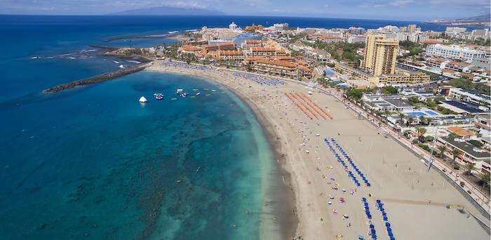 Playa de las Américas em Tenerife