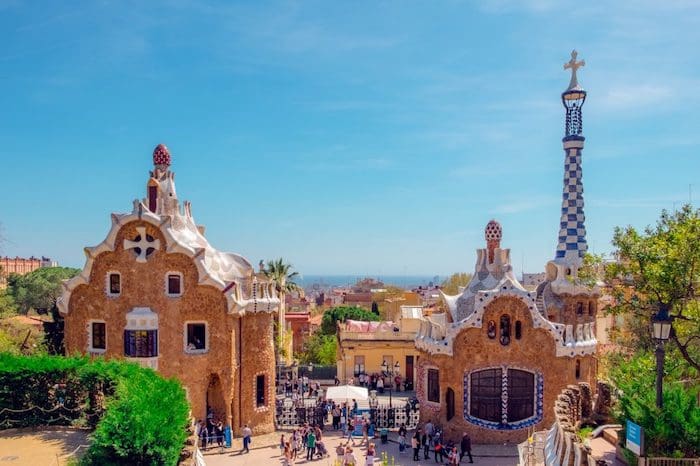 Parc Güell - a pé