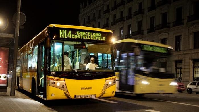 Ônibus noturnos