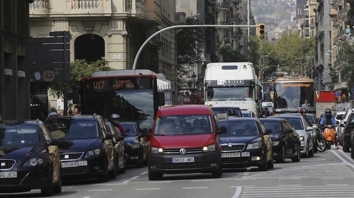 Trânsito em Barcelona