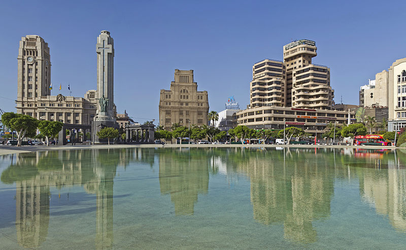 Plaza de España em Santa Cruz de Tenerife