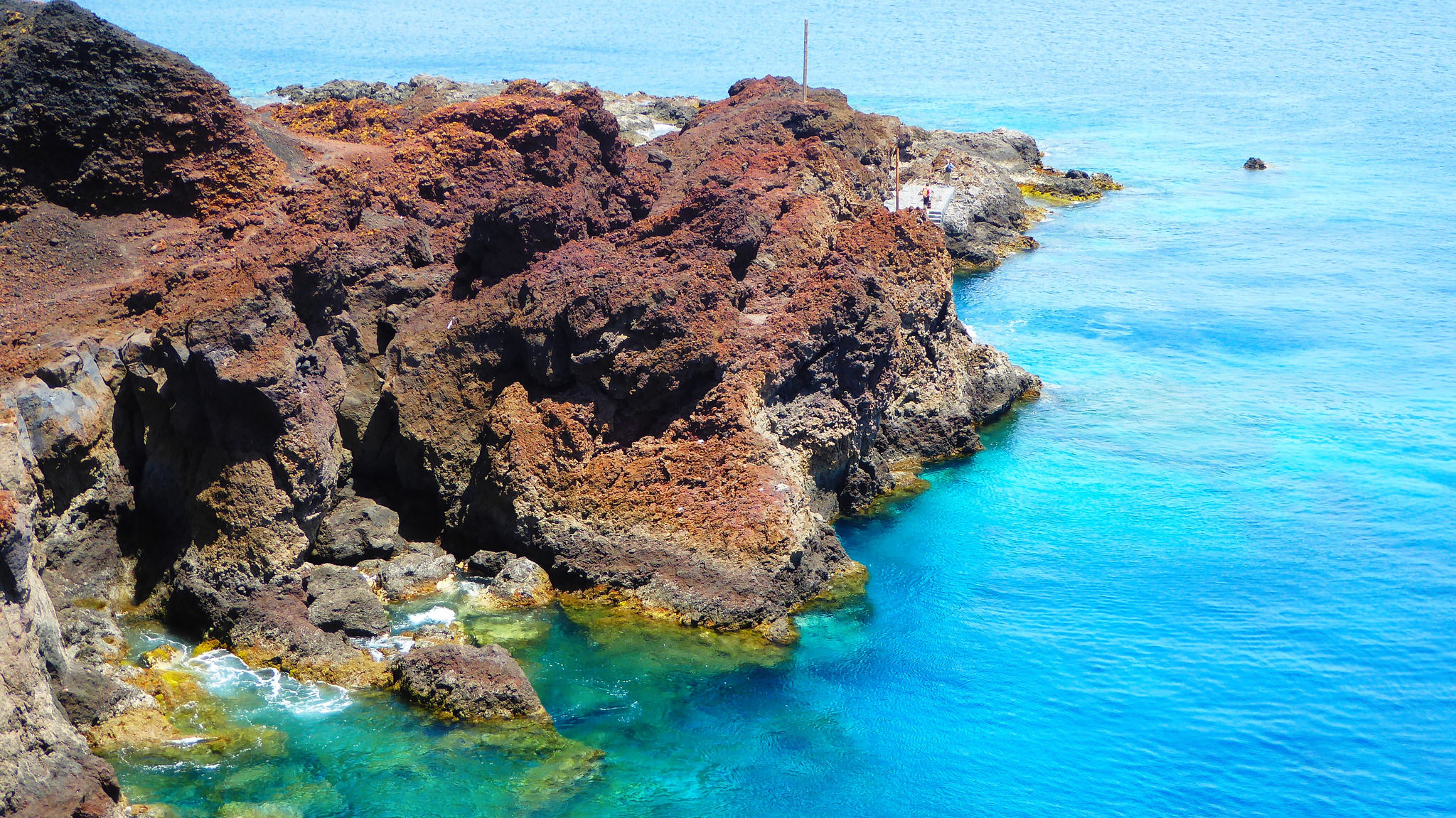 Paisagem de Punta de Teno em Tenerife