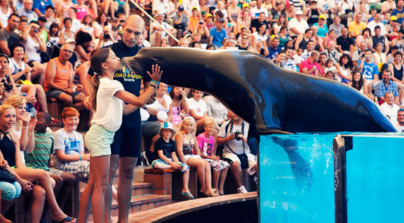 Animais no Loro Park