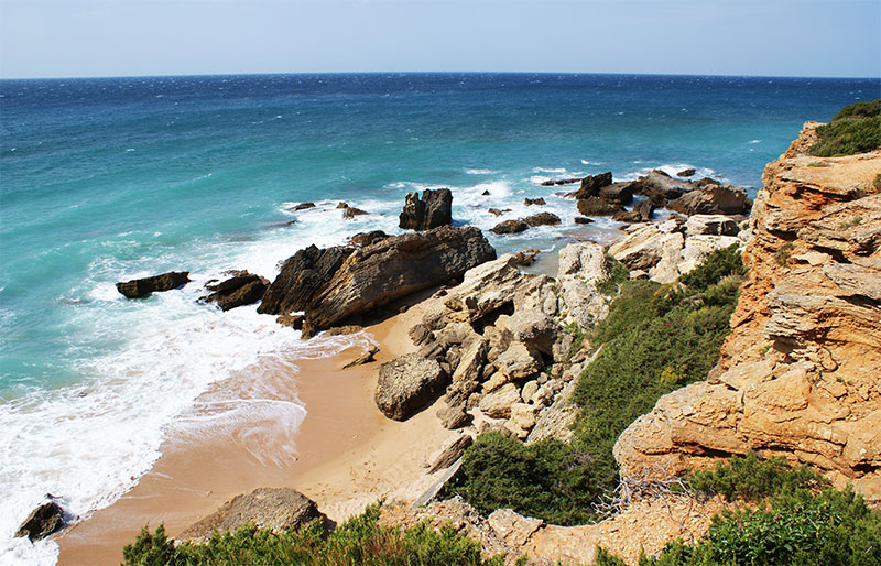 Calas de Roches em Cádiz