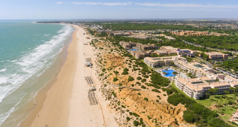 La Barrosa em Cádiz