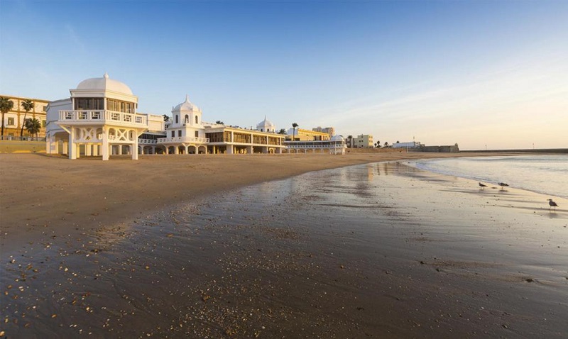 La Caleta em Cádiz