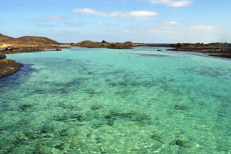 Praia em Fuerteventura