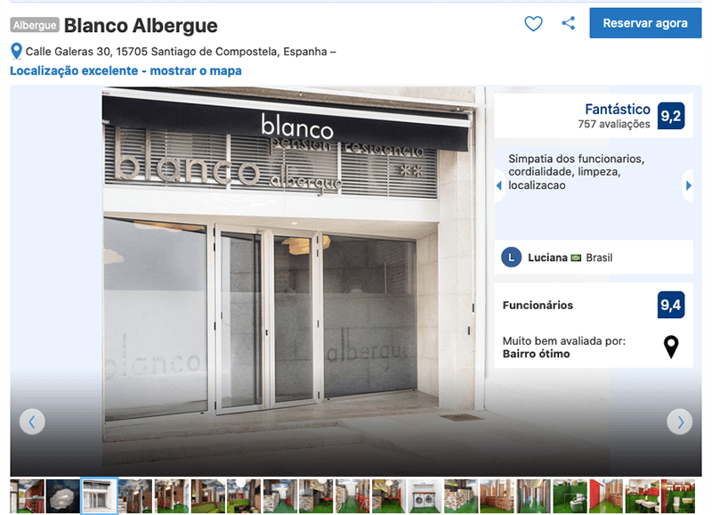 Blanco Albergue 