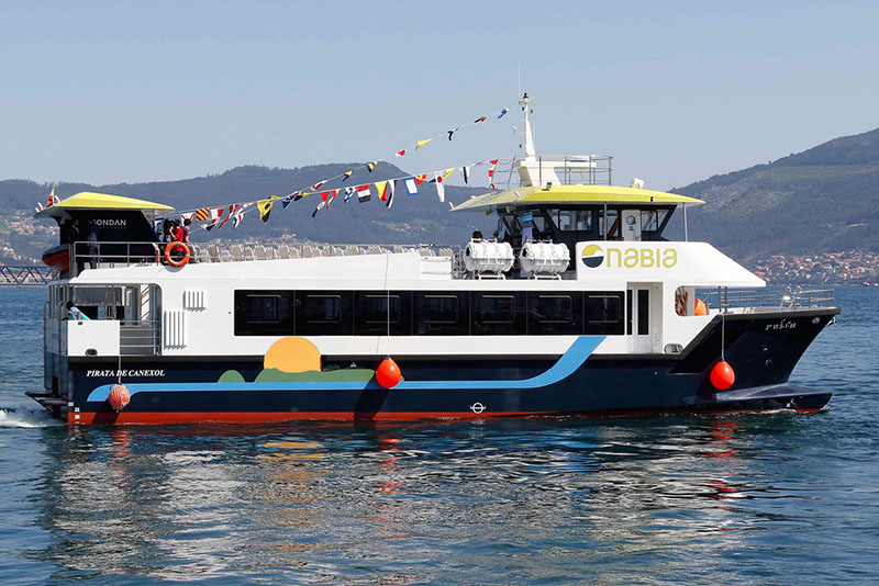 Ferries Naviera Nabia na Espanha