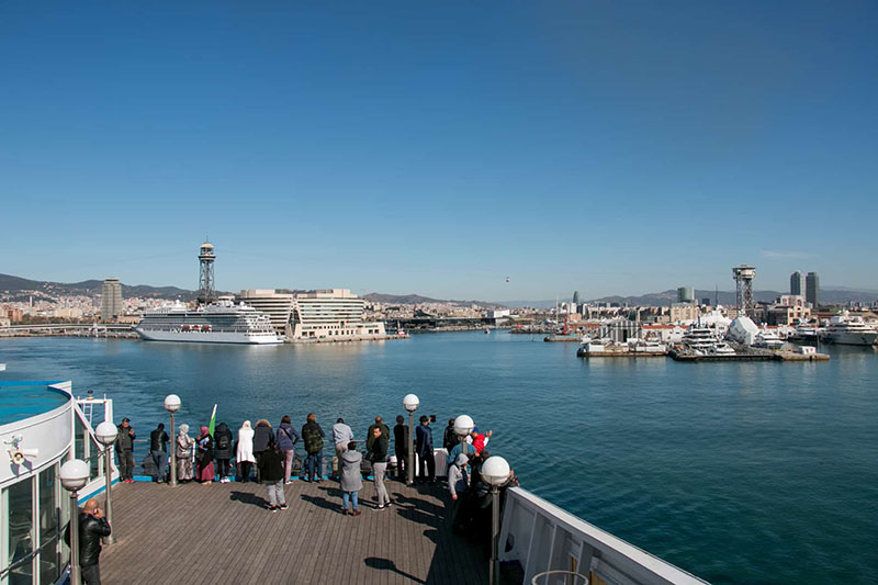 Porto de Ferries em Barcelona
